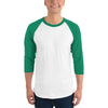 3/4 sleeve raglan shirt