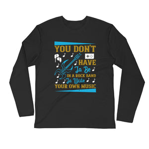 Long Sleeve Fitted Crew