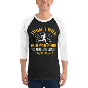 3/4 sleeve raglan shirt